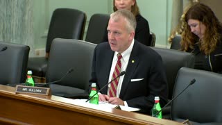 Sen. Dan Sullivan (R-Alaska) at a Senate Commerce Committee hearing - February 16, 2023.