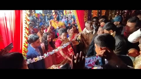 Hindu wedding video.