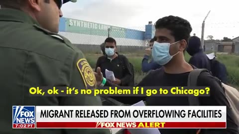 Border Patrol released hundreds of Illegals traveling in buses by Biden administration