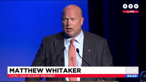 Matt Whitaker speaks at CPAC Australia Episode 35