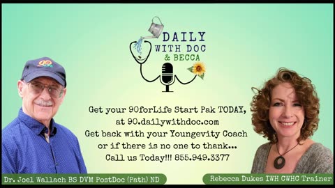 Dr. Joel Wallach - Is it really All in your head? - Daily with Doc and Becca 9/29/23