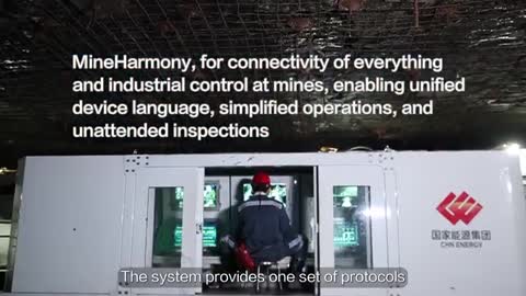 Huawei handling, difficult, dirty & dangerous underground coal mining!