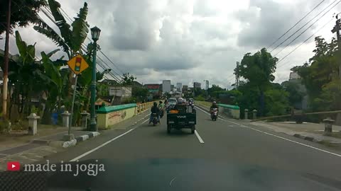 Driving Around : Pembela Tanah Air Street, Yogyakarta, Indonesia