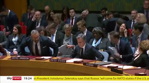 Ukraine War: Russian ambassador interrupts minute of silence