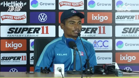 Press Conference || Match 5 || Rohit Paudel-Captain || Nepal Cricket Team