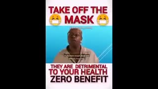 TAKE OFF YOUR MASK!