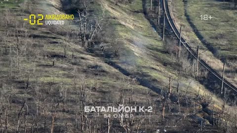 Ukraine war combat footage : Russian attempted a combat assault on Ukrainian position