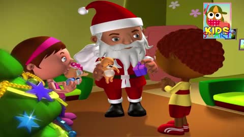 X'Mas Tree | Rhymes Nursery | Christmas Tree | Snow | Santa