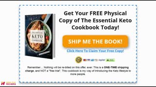 The Essential Keto 100+ recipes Cookbook Get it for Free + Shipping