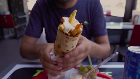 Chiken Doner Kebab in 4 Different Restaurants