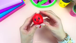 7 DIY FIDGET TOYS IDEAS - HOW TO MAKE EASY FIDGET TOYS AT HOME - Watermelon Pop it and more.. (2)