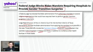 Judge Blocks Biden Transgender & Abortion Procedure Mandates for Christian Hospitals