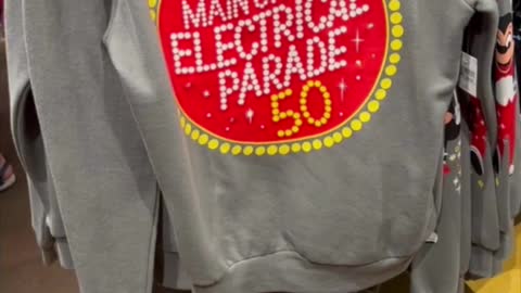 Disney Parks Main Street Electrical Park 50th Anniversary Light Up Sweatshirt #shorts