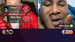Jwavy with African dude on tiktok live 5/7/23
