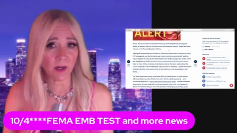 10/4 FEMA EBS TEST & BEAST SYSTEM REAL THREAT- see this