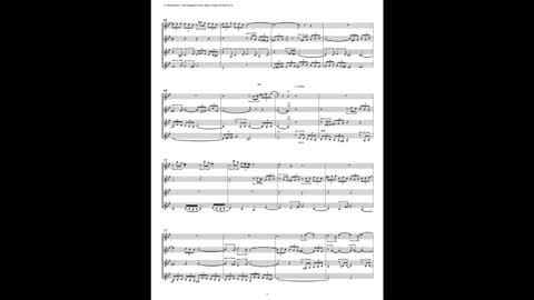 J.S. Bach - Well-Tempered Clavier: Part 2 - Fugue 10 (Clarinet Quartet)