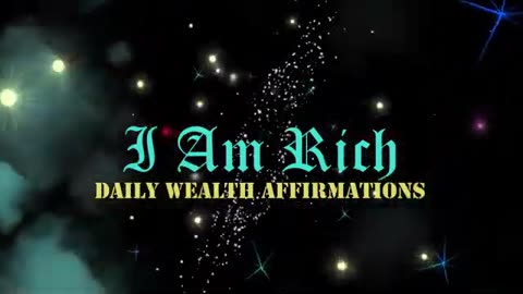 I am rich - 30 Minutes Abundant Affirmation #affirmation #iamrich