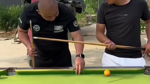 How to win billiards without playing a shot