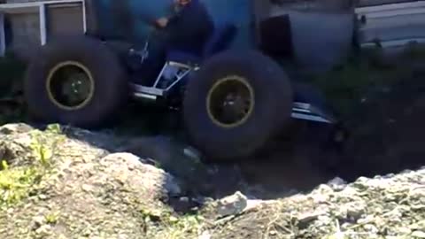 Russian 4x4 Go-Kart - Ditch Test 1