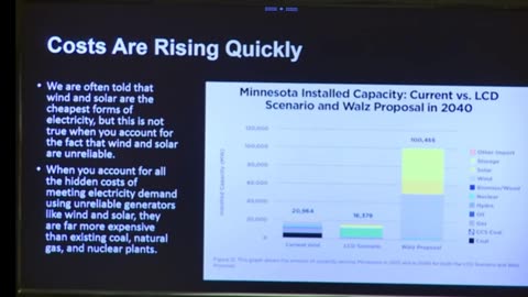 Issac Orr testifies Feb 2024 about renewables reliability and cost