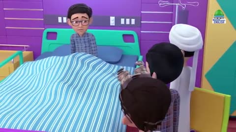 Babloo Goes To The Hospital | Islamic Cartoon | Ghulam Rasool Cartoon in English