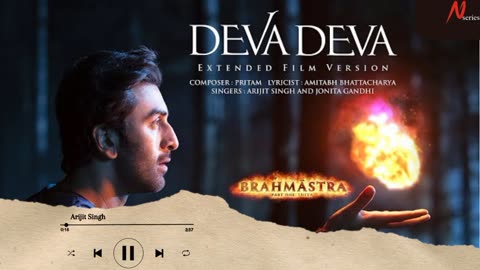 Deva Deva song Brahmastra movie Arijit Singh