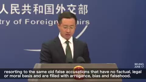 Chinese Foreign Ministry spokesman Hua Chunying delivers a hard dose of reality for the G7