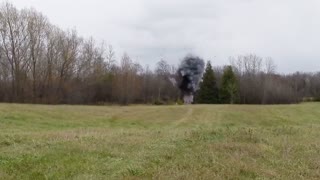 Using C4 to detonate World War II grenades