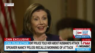 Speaker Pelosi Recalls Morning Of Husband's Attack During TV Interview