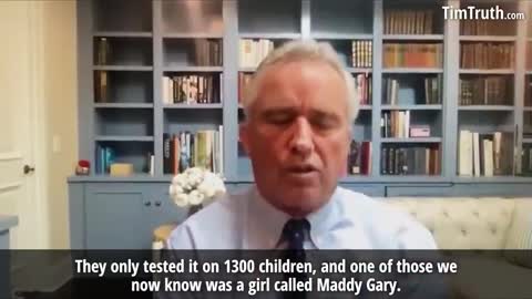 RFK JR ON VACCINES LIABILITY: "THEY KNOW THIS IS GOING TO KILL AND INJURE A HUGE NUMBER OF CHILDREN"