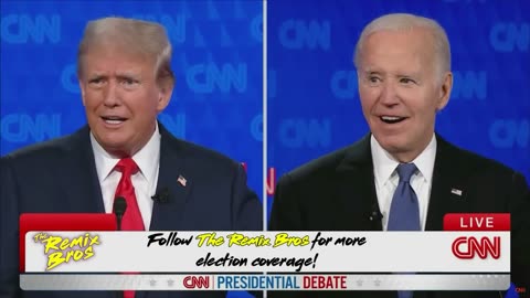 CNN Presidential Debate 2024 Remix (Trump vs Biden)