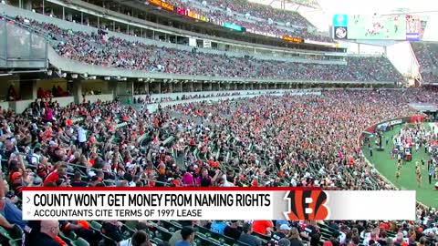 Taxpayers not entitled to money from the Bengals' naming rights deal