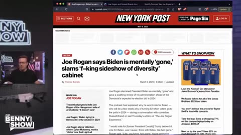 JOE ROGAN DENOUNCES DNC! ‘DEMOCRATS ONLY HOPE IS BIDEN DYING’ ‘F–KING SIDESHOW