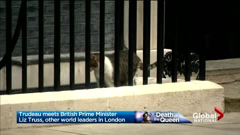 Trudeau meets new British prime minister, other world leaders in London