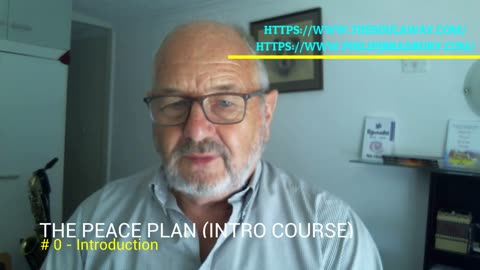The Peace Plan - course introduction