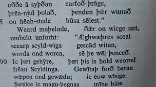 Reading Beowulf, Fit 4