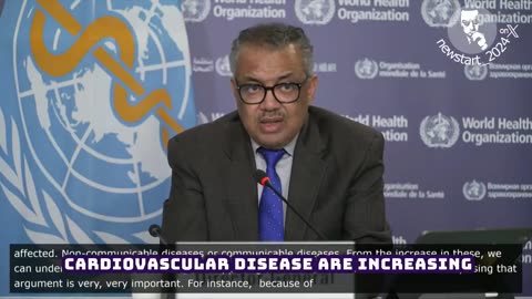 WHO Director-General Dr. Tedros: "Due to climate change, the health of people is being affected."