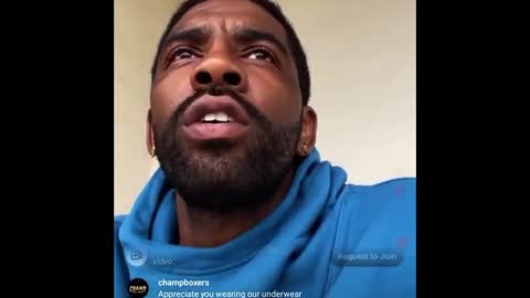 Kyrie Irving with an Explosive Ig Live! He’s No Idiot. He’s a superstar trying to be Individual