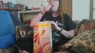 Reaction To Special K Pumpkin Spice Cereal