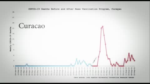 Deaths from the vax data