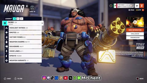 Mauga is BUFFED COMP OW2 | XBOX ONE