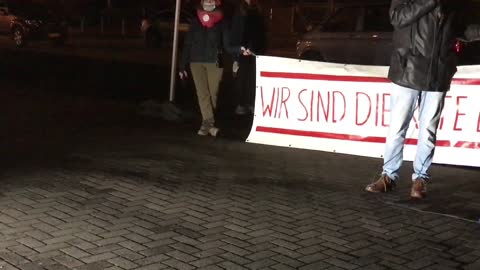 Demonstration in Bad Dürkheim Rede Arno Wünsche am 21.02.2022