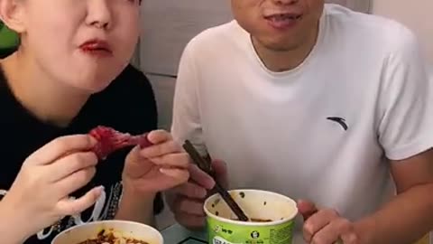 Most Satisfied Funny TikTok Videos Husband and Wife Eating Foods 2022