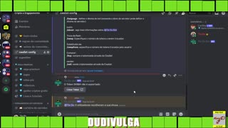 Efetuando pagamento bonus no canal discord