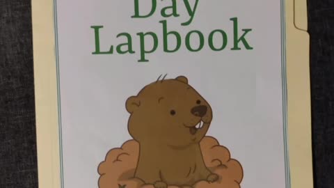 Groundhog Lap Book