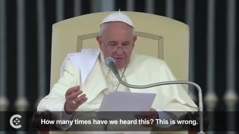 Pope Francis has scandalized victims of sexual abuse by declaring God loves pedophiles