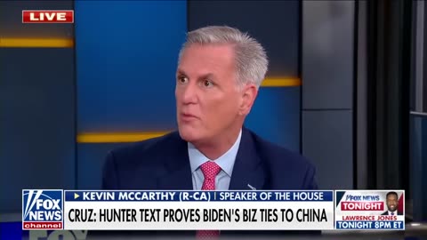 Rep. Kevin McCarthy. Well!!!.. The president has lied to us.... Again....