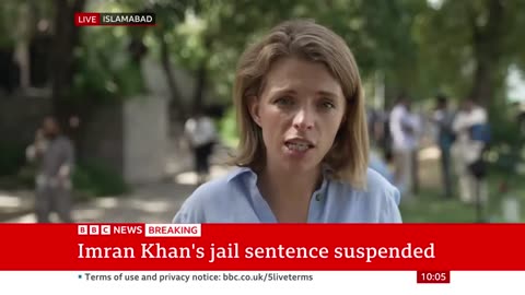 Imran Khan_ Jail term suspended for Pakistan's former leader - BBC News