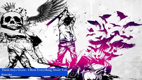 Three Days Grace - I Hate Everything About You (80s⧸Dubstep Remake)