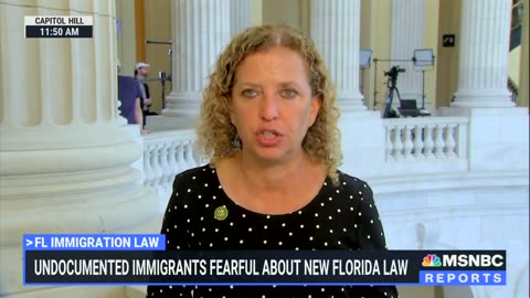 Democrat Wasserman Schultz Fears Spoiled Veggies Cuz DeSantis Blocked Illegals from the Fields